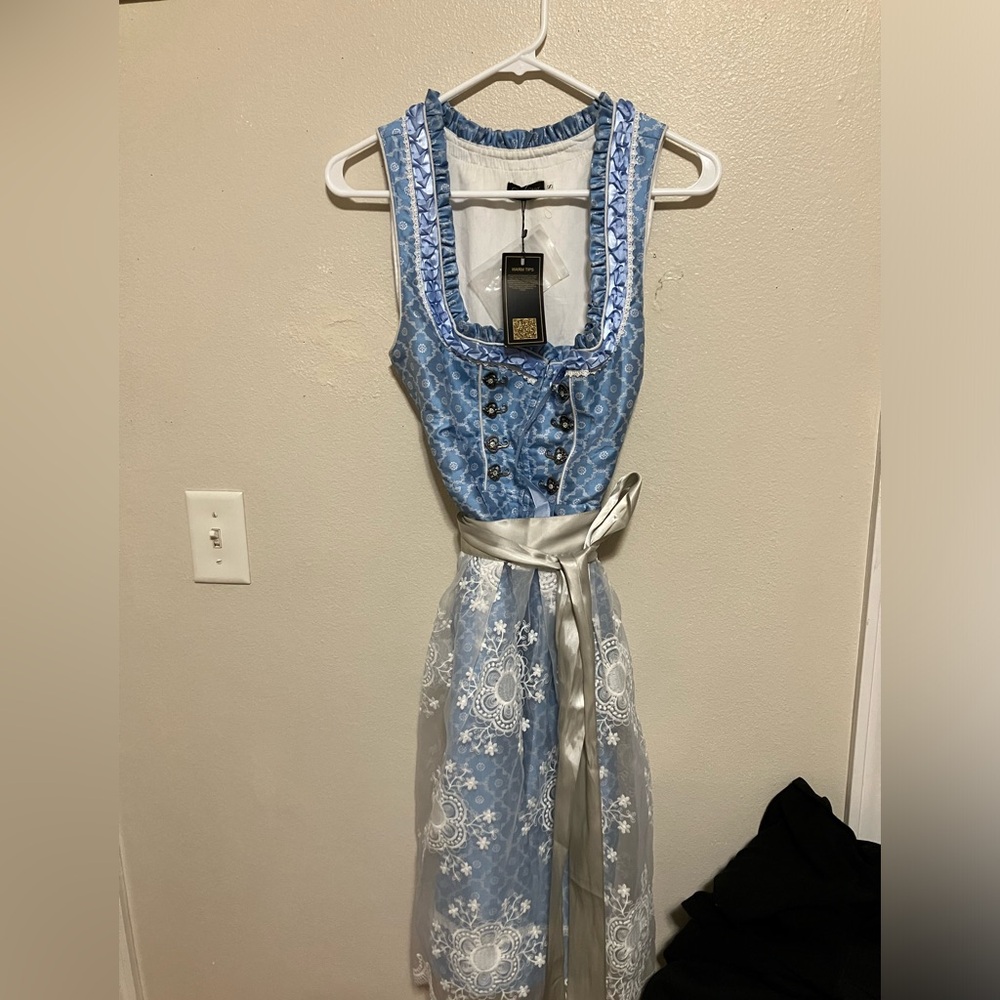Glorystar Light Blue Dirndl